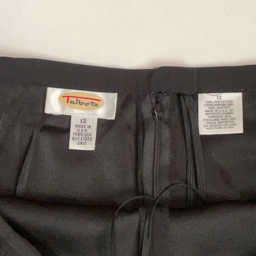Talbots Back Zipper Pants - Picture 2 of 6
